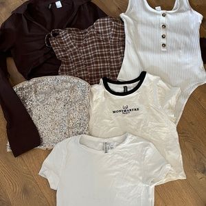 H&M tops haul